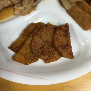 焼肉のたれで☆かぼちゃの甘辛炒め